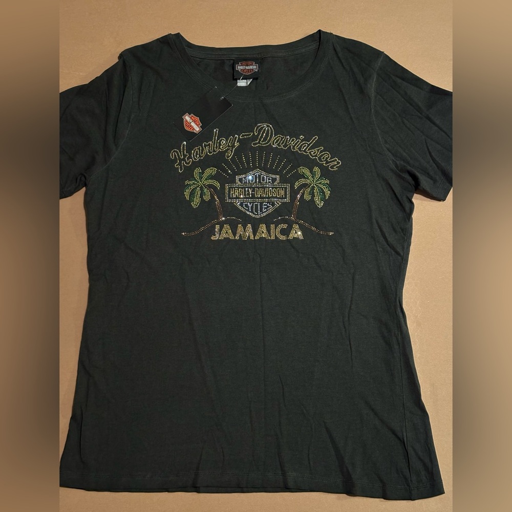 Harley-Davidson Womans Short Sleeve Jamaica NWT Size XL